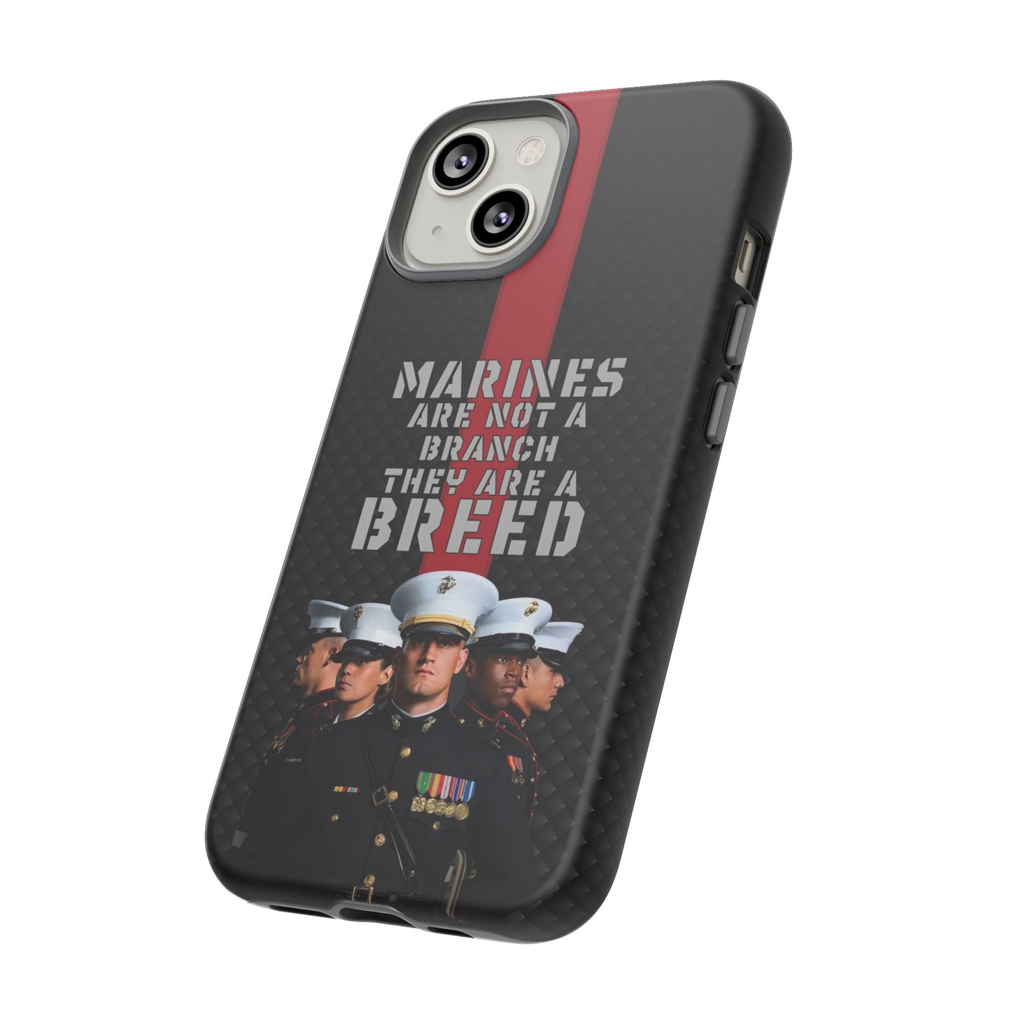 Marine Corps Tough iPhone Case - Proud Military Supporter