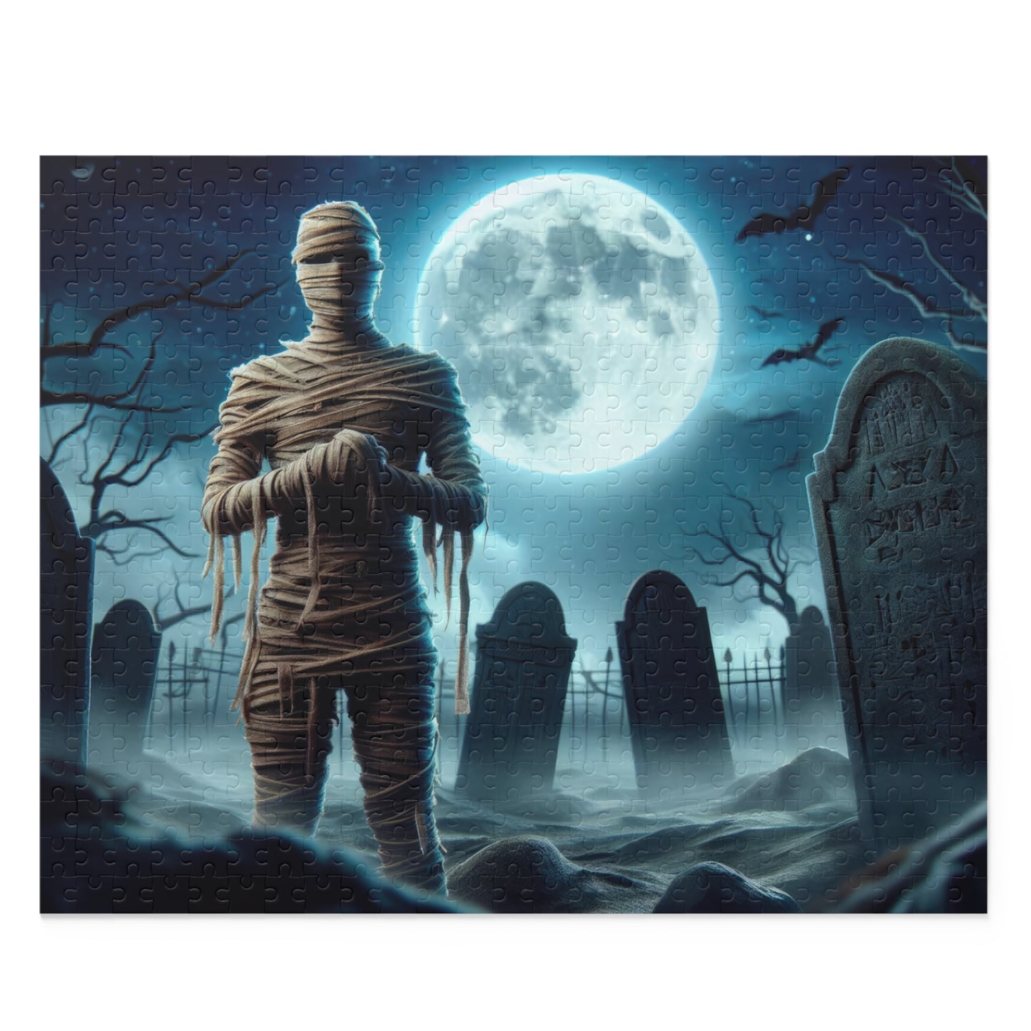 Mummy in the Mist Puzzle (120, 252, 500-Piece)