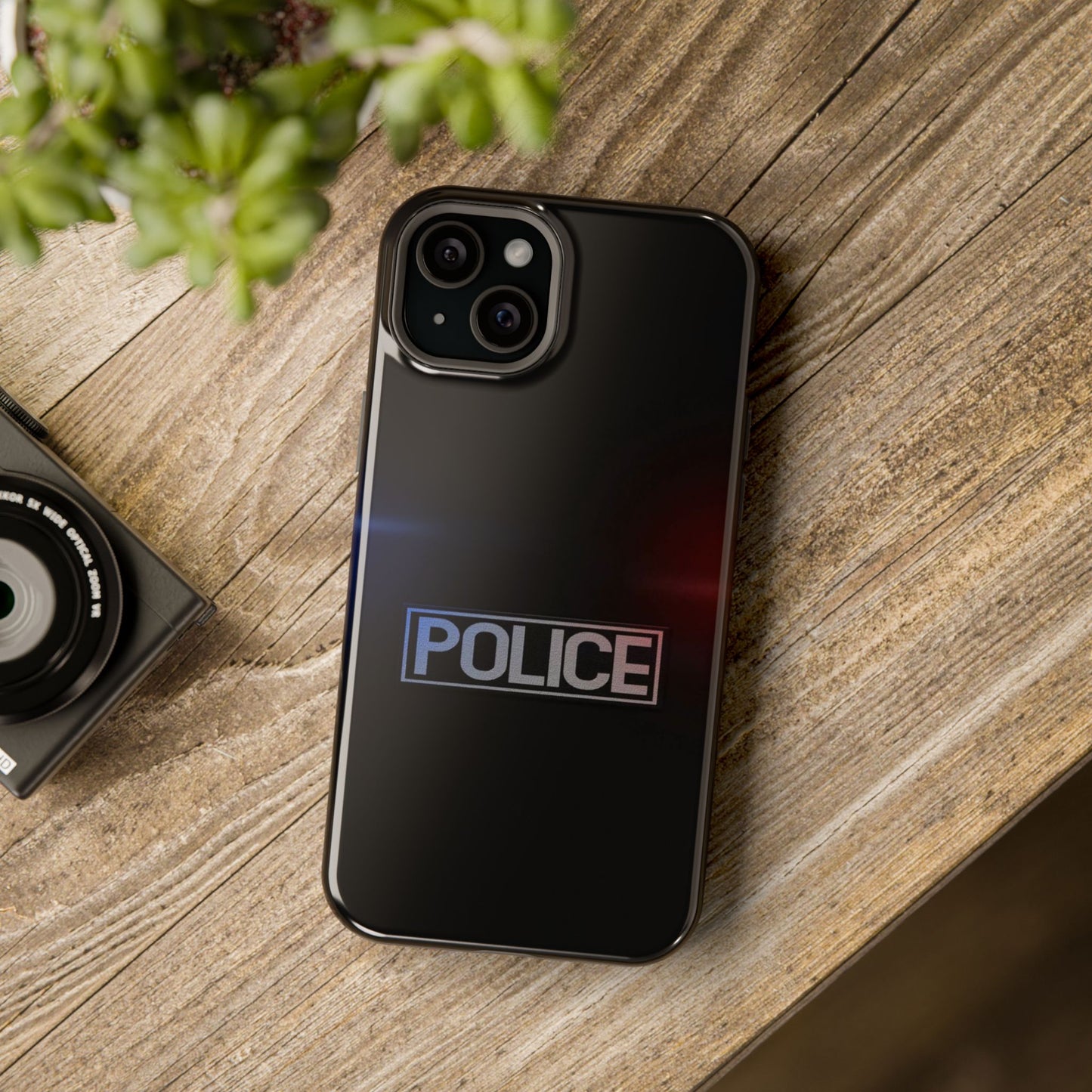Police Magnetic Phone Case