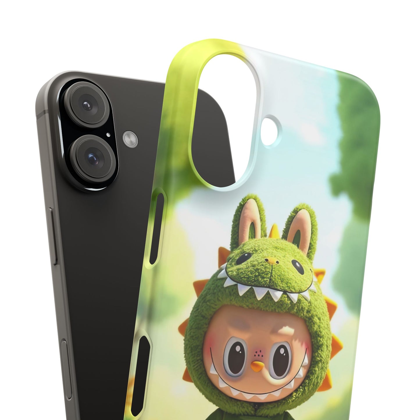 The Monsters Snap Case for iPhone Models – Playful Dinosaur Design