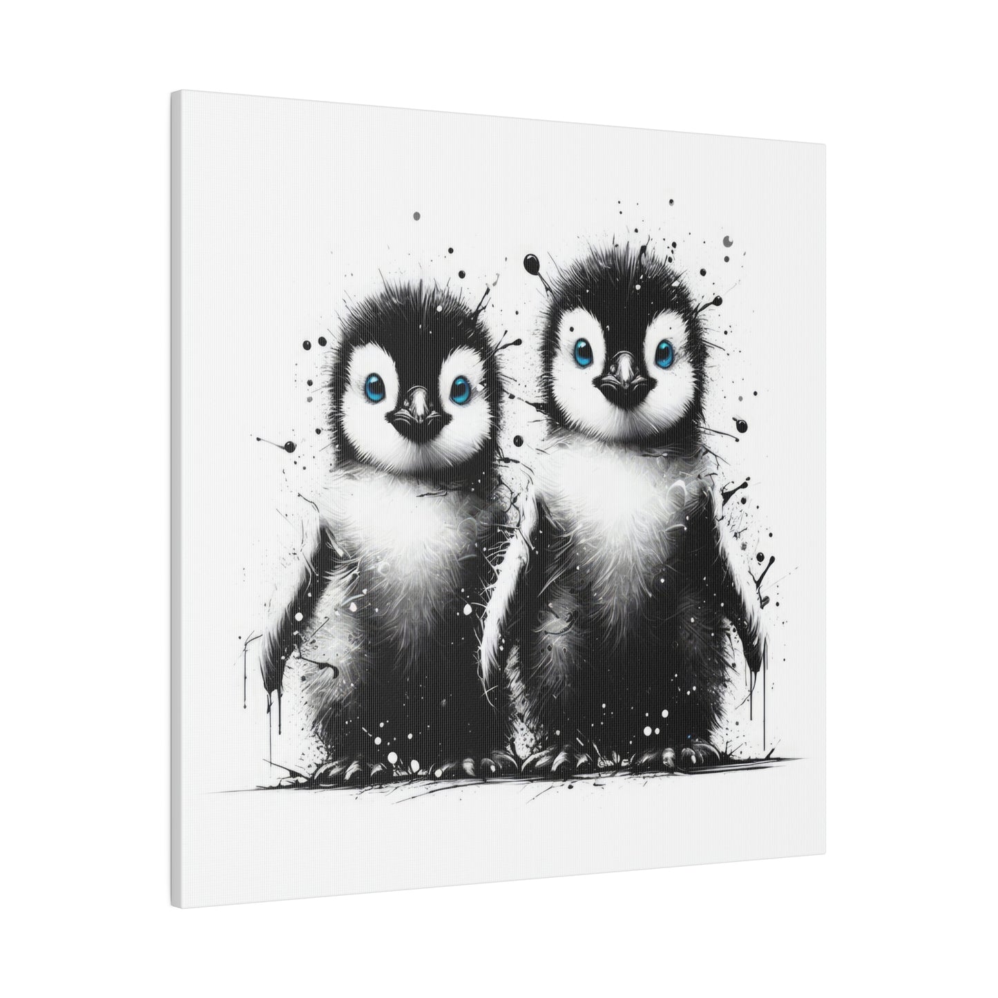 Arctic Chicks Matte Canvas, Stretched, 0.75"