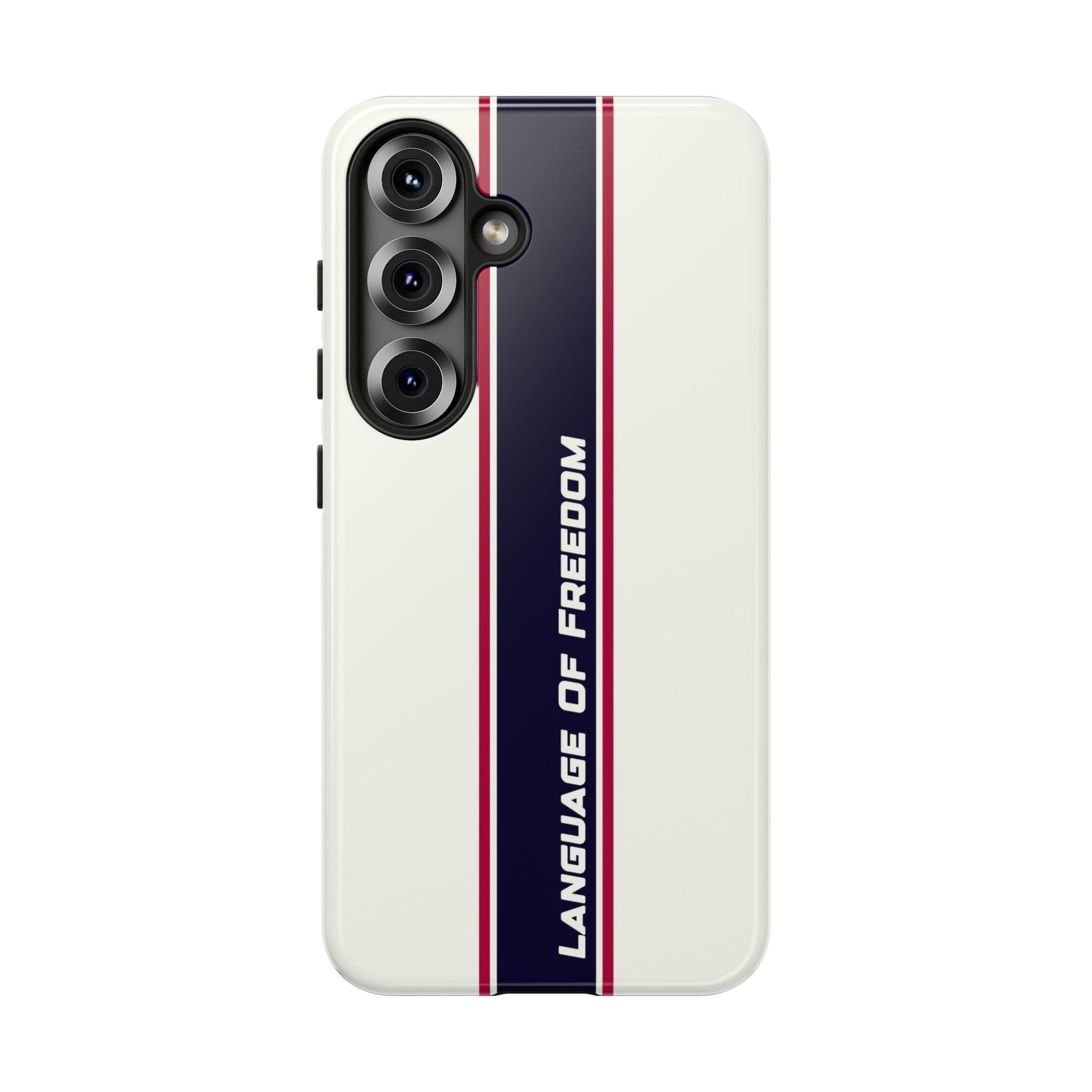 Language of Freedom Tough Case – Minimalist Design