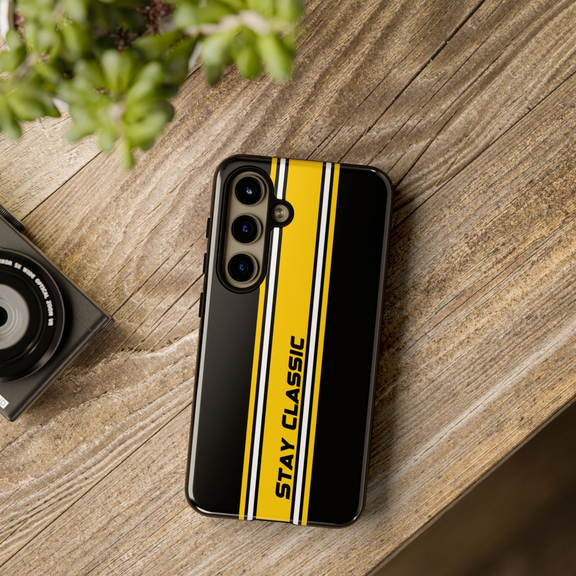 Stay Classic Tough Case – Minimalist Racing Design