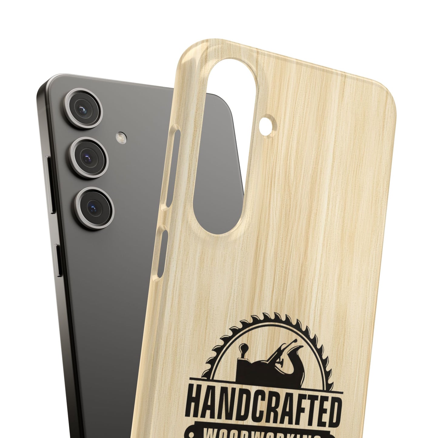 Woodworking Logo Slim Case