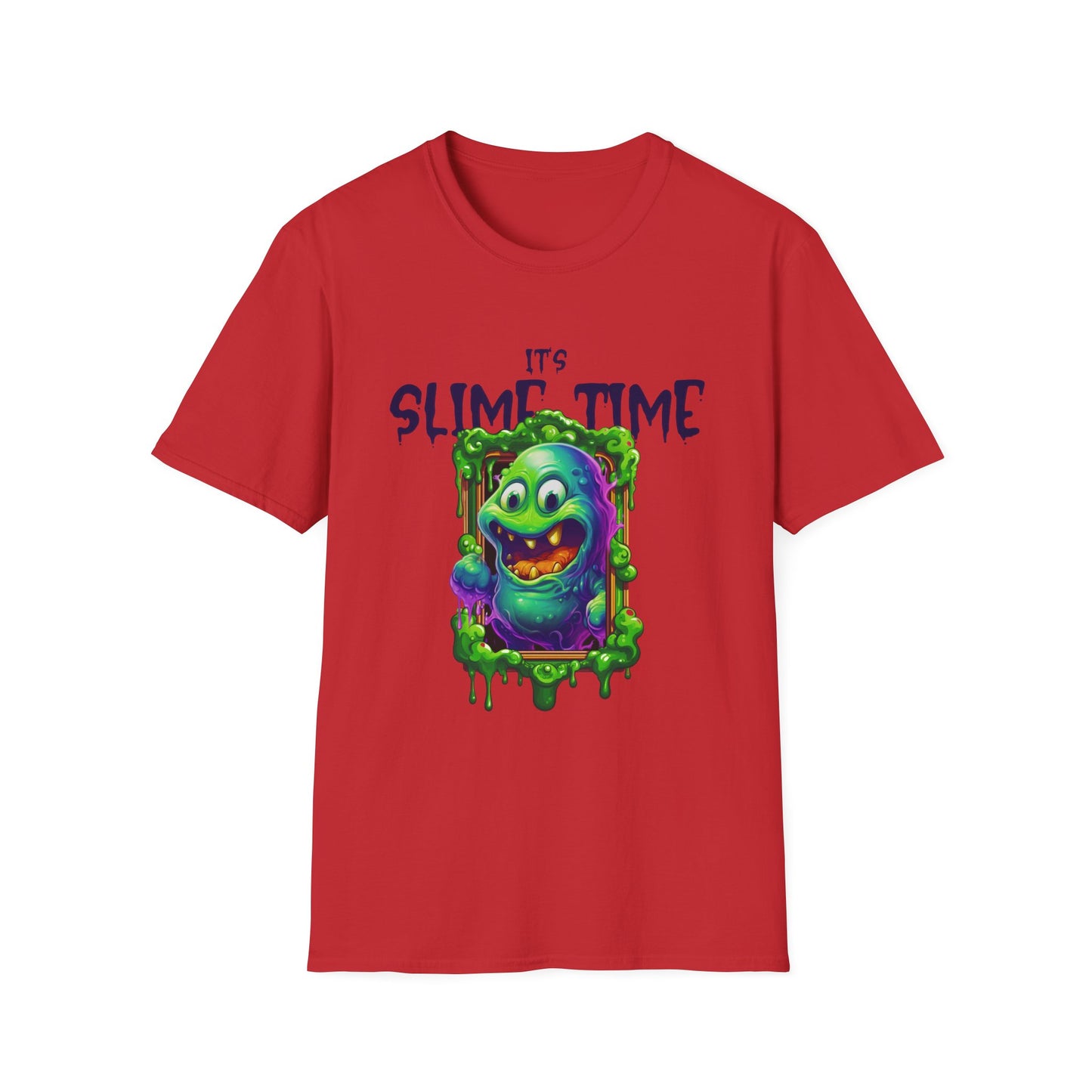 It's Slime Time Unisex Softstyle T-Shirt