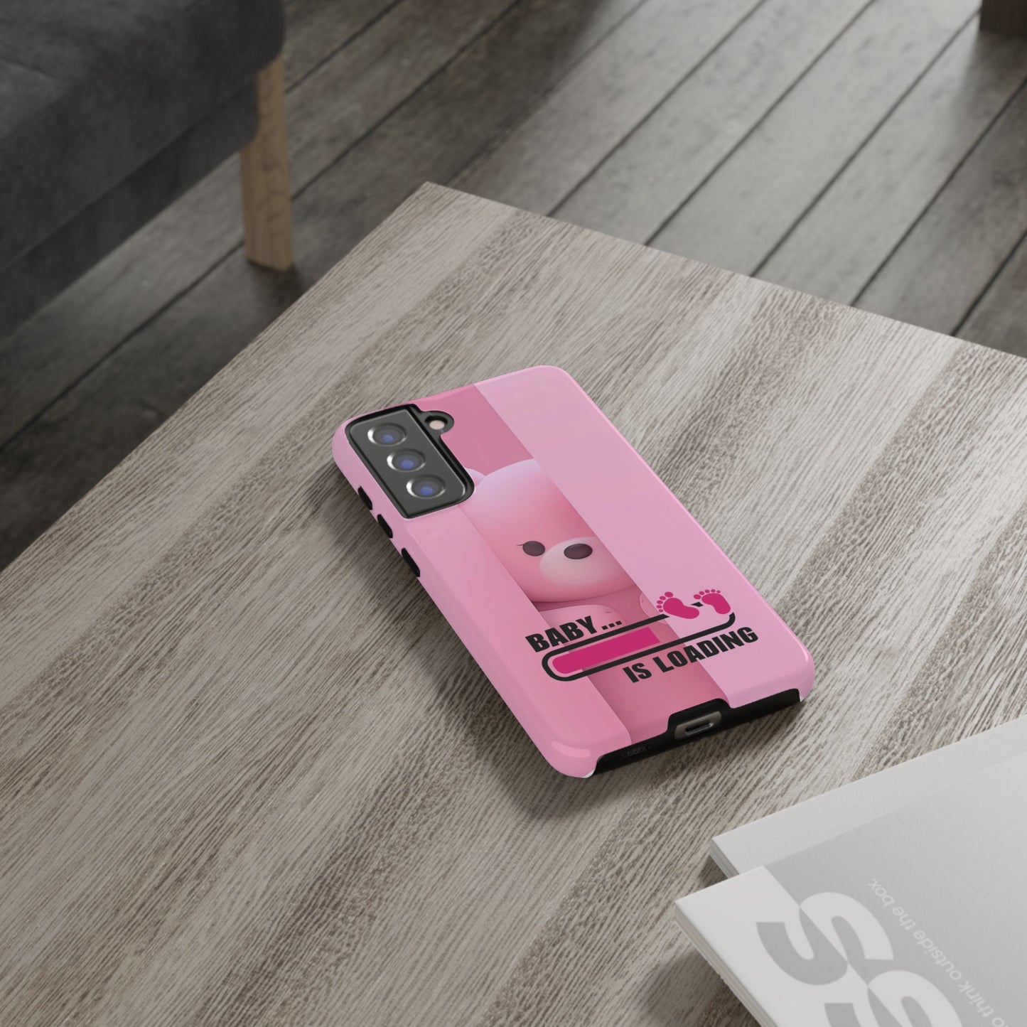 Cute Baby Loading Tough Case - Expecting Parents Accessory