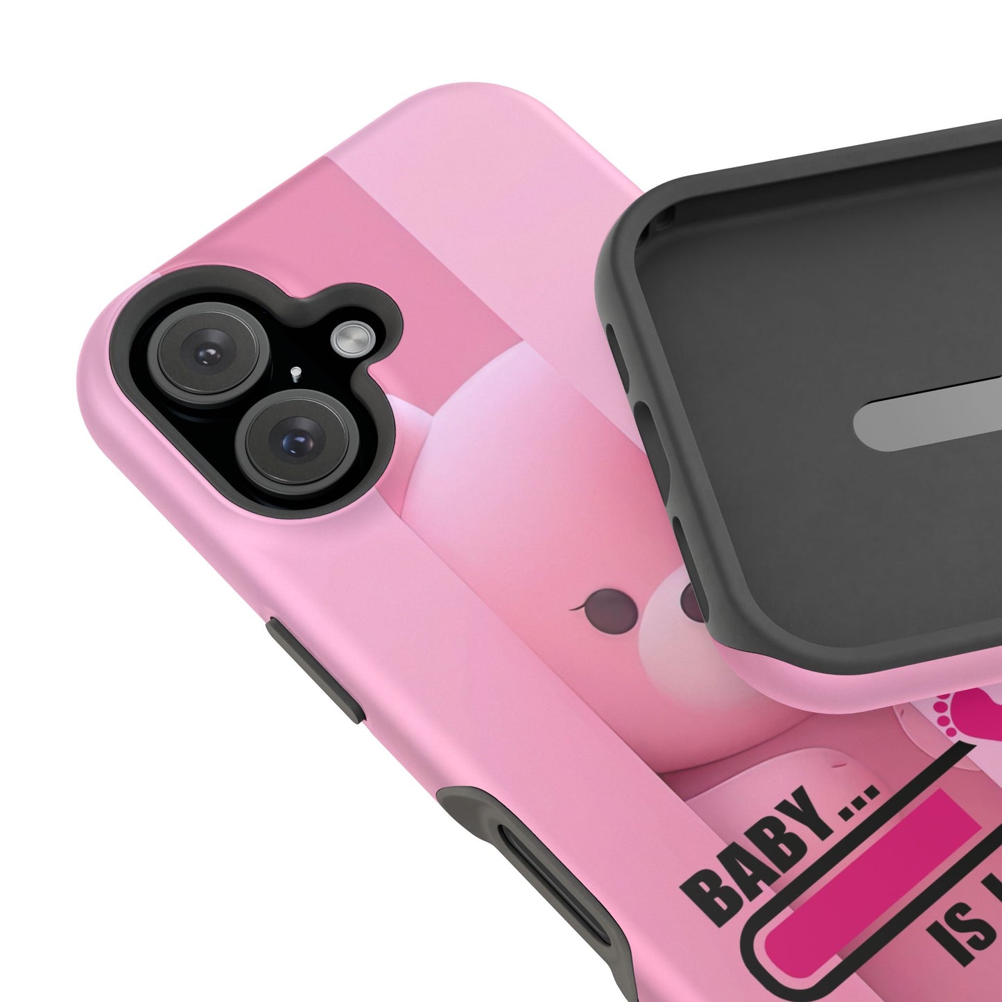 Cute Baby Loading Magnetic Phone Case, Expecting Parents Gift