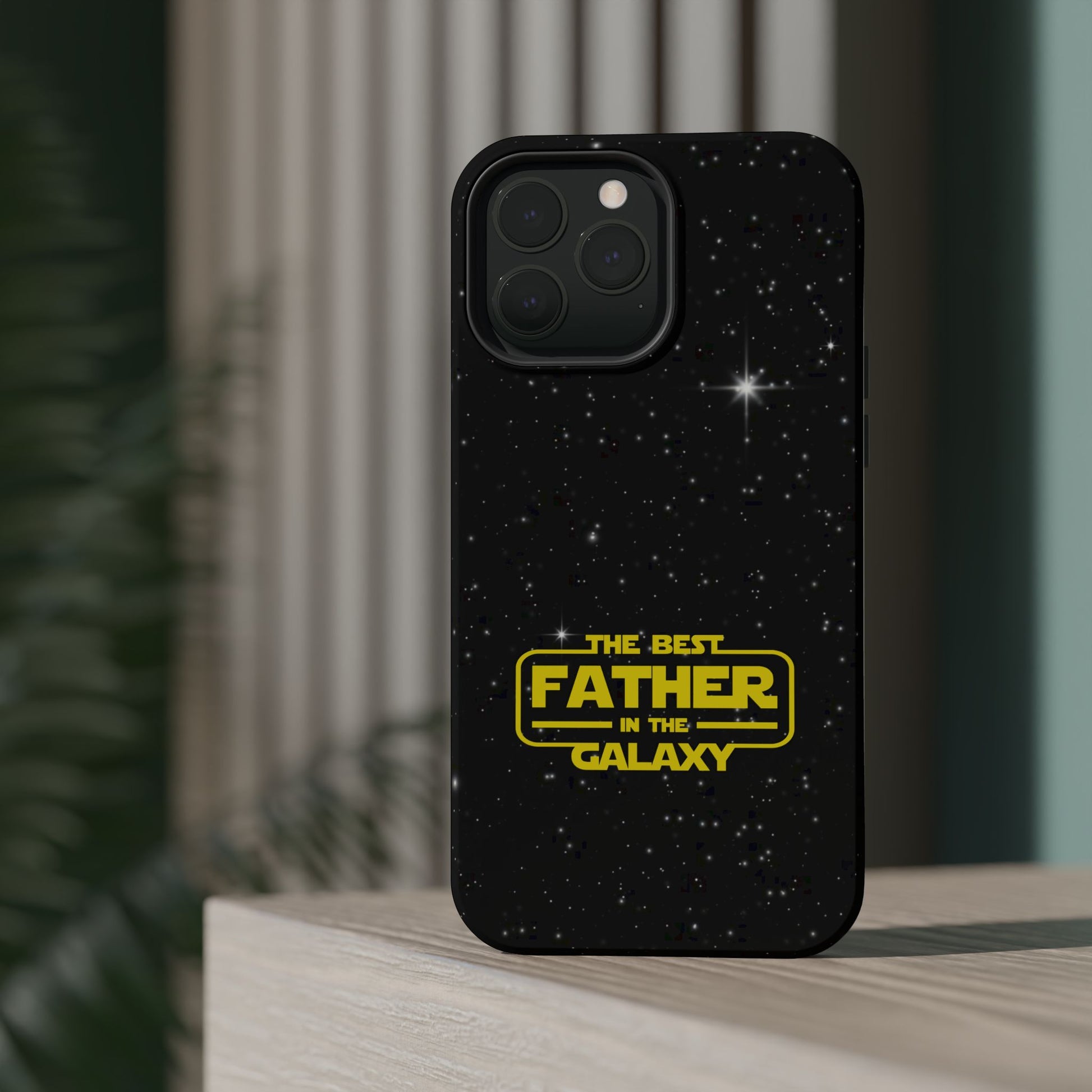 Galaxy-Themed iPhone Magnetic Case - Perfect Gift for the Best Father