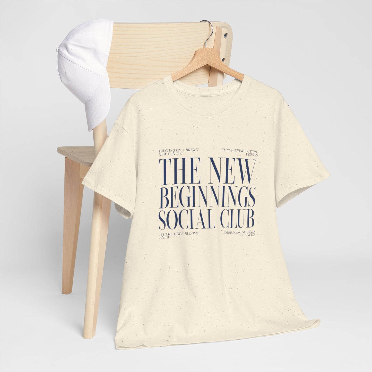 Camiseta unisex de estilo suave The New Beginnings Social Club 