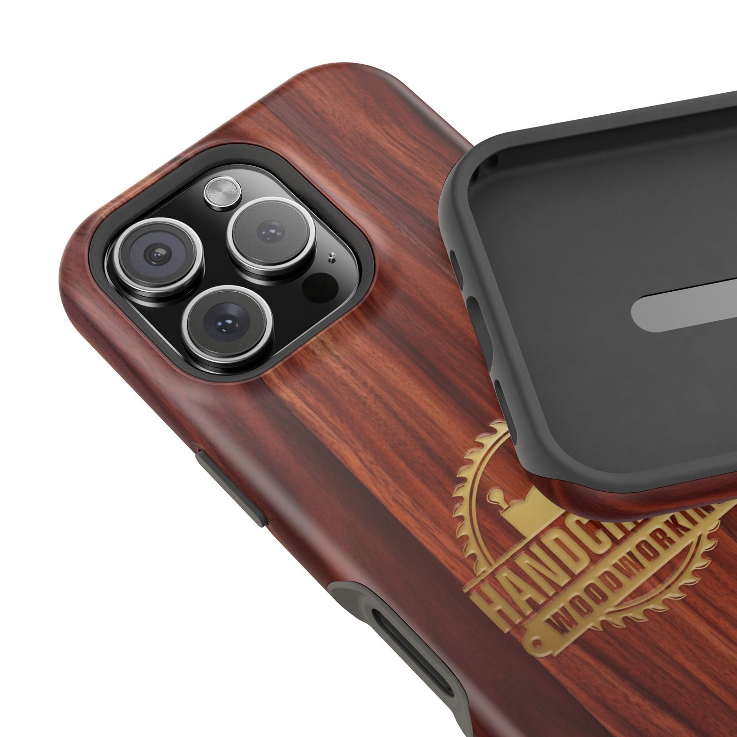 Woodworking Logo Magnetic iPhone Case