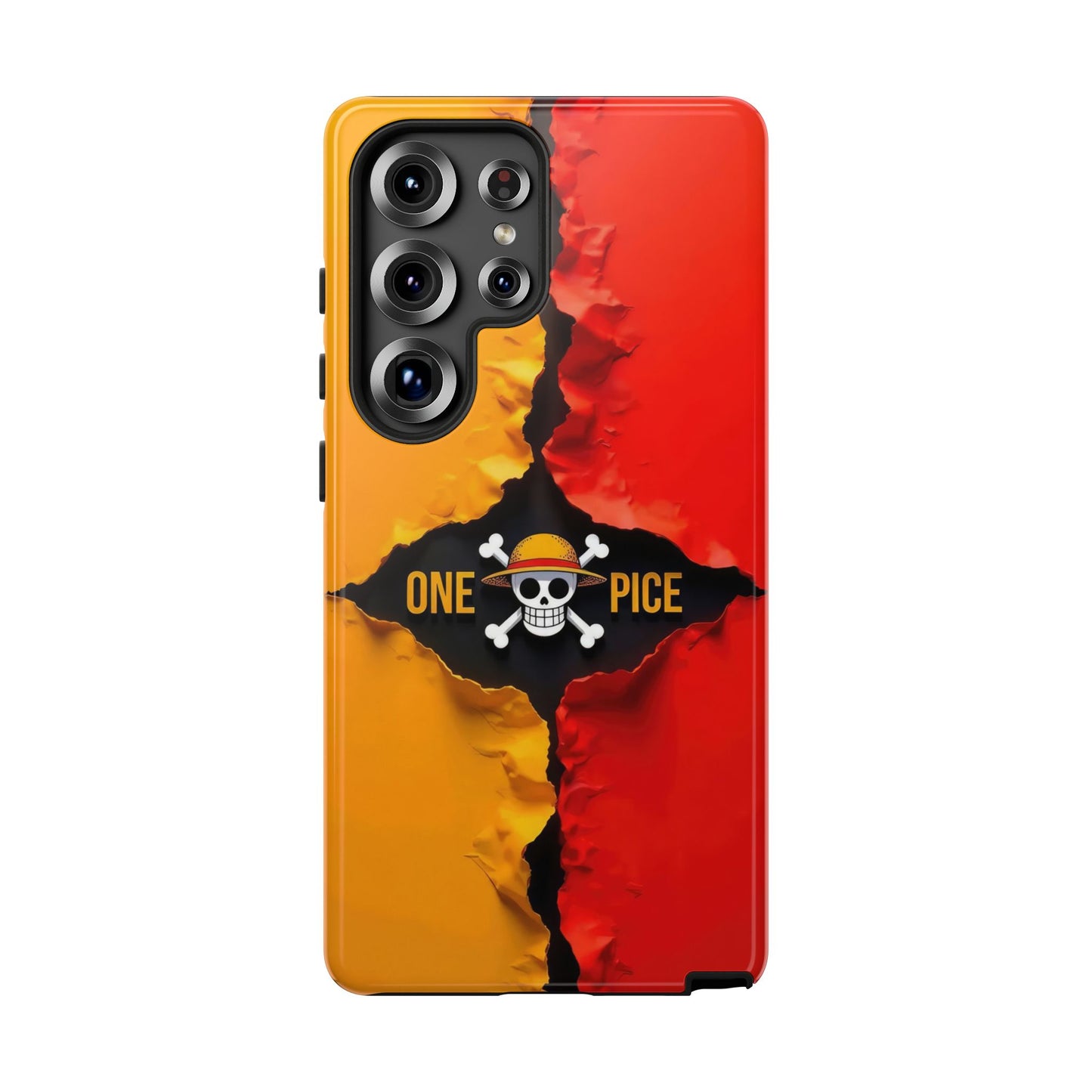 One Piece Samsung Tough Phone Case, Pirate Adventure Design
