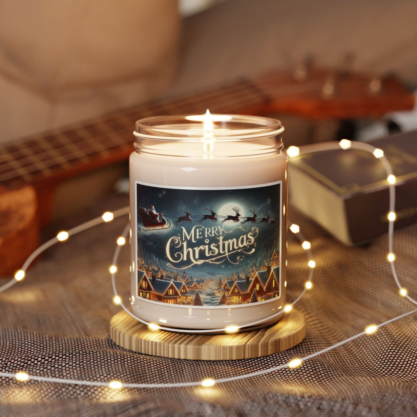 Christmas Scented Soy Candle, 9oz