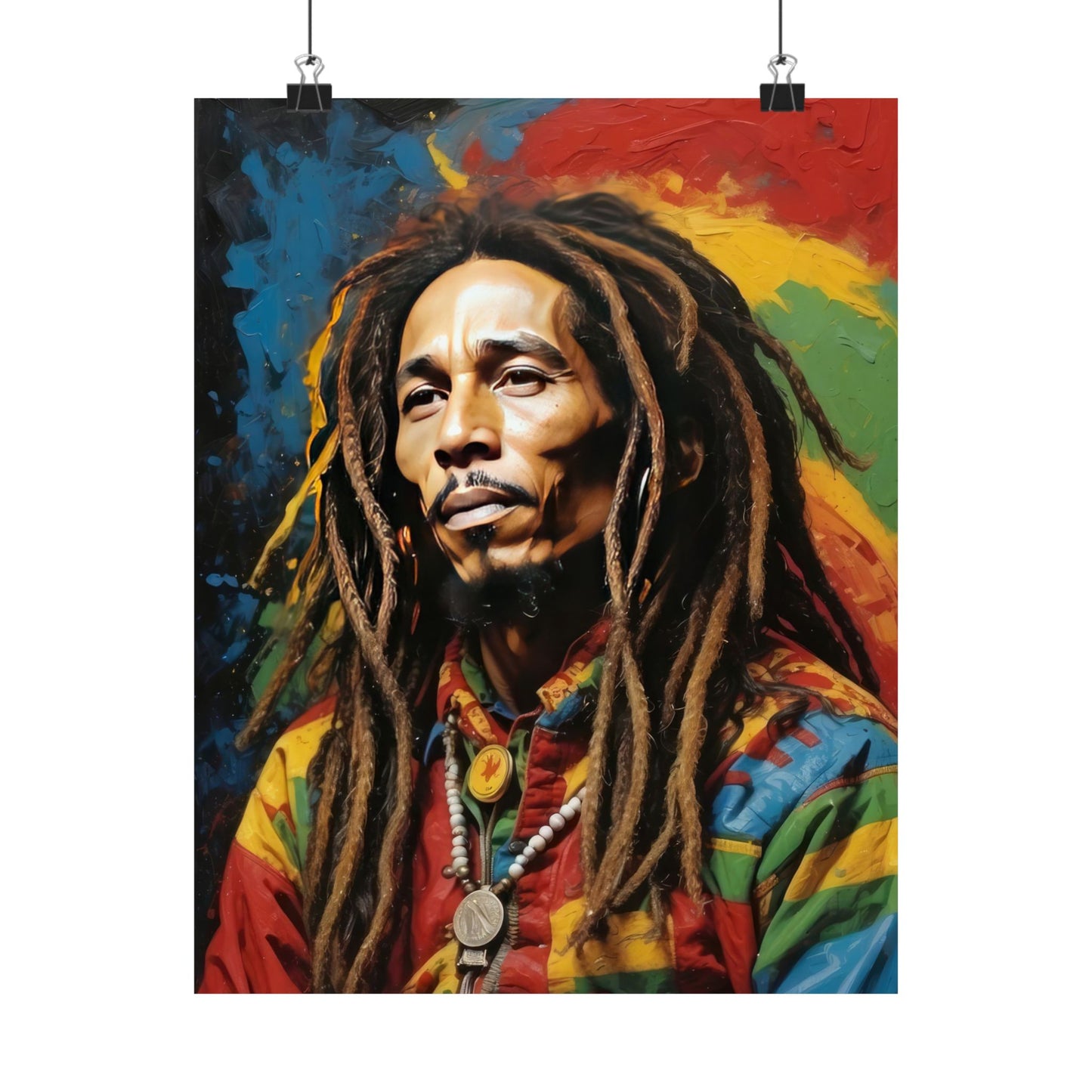 Legendary Vibes Matte Vertical Posters, The King of Reggae
