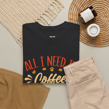 Coffee and Dog Lover Unisex Tee - Perfect Gift for Pet Owners