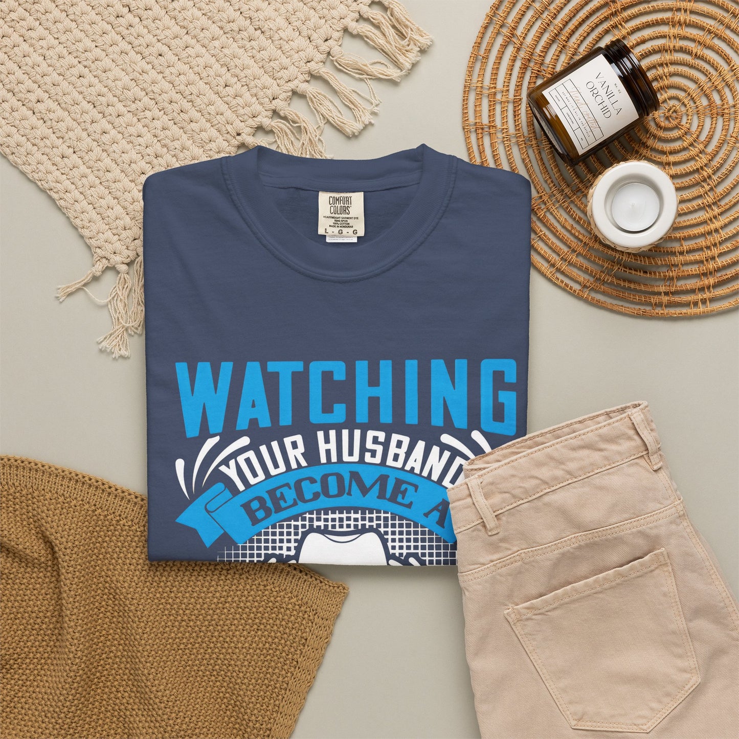 Funny Father's Day T-Shirt - Unisex Garment-Dyed