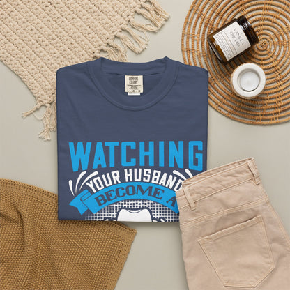 Funny Father's Day T-Shirt - Unisex Garment-Dyed