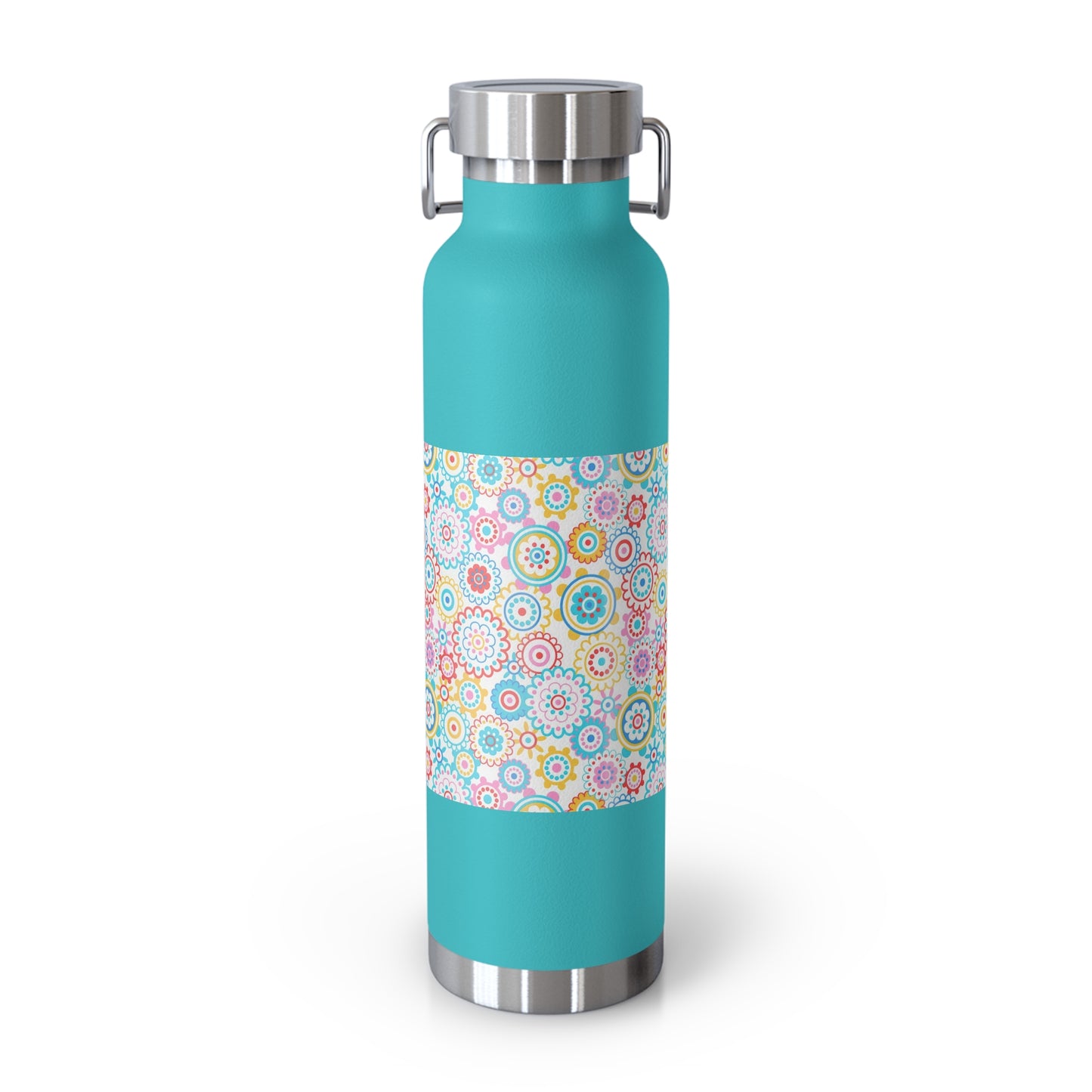 Flower Pop Copper Vacuum Insulated Bottle, 22oz