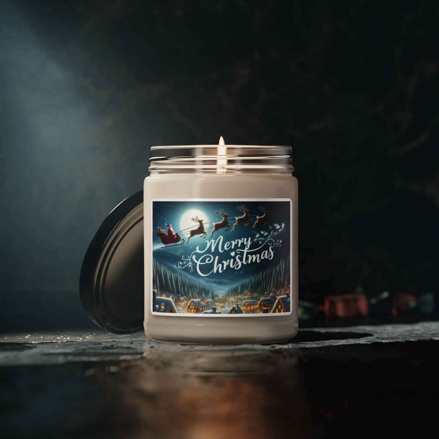 Christmas Scented Soy Candle, 9oz