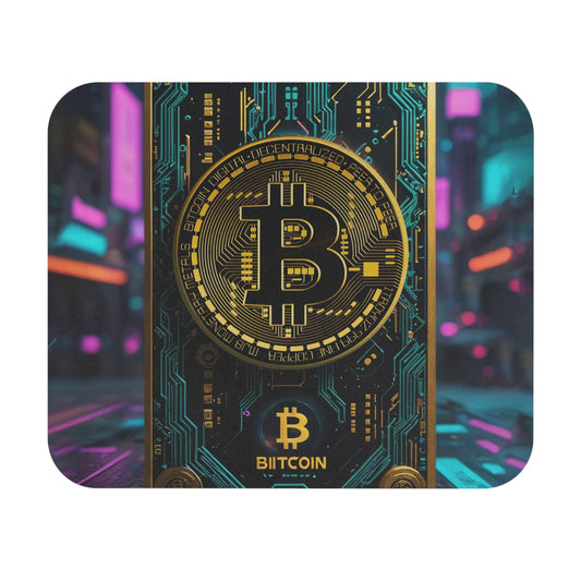 Cryptocurrency Mouse Pad Bitcoin Desk Accessory, Gamer Tech Gear, Non-Slip Office & Home Decor, Stylish and Durable Mouse Mat
