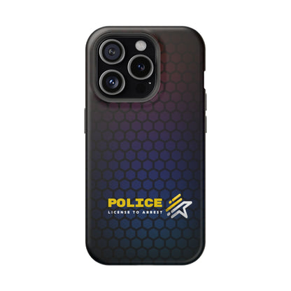Police Magnetic iPhone Cases, License To Arrest