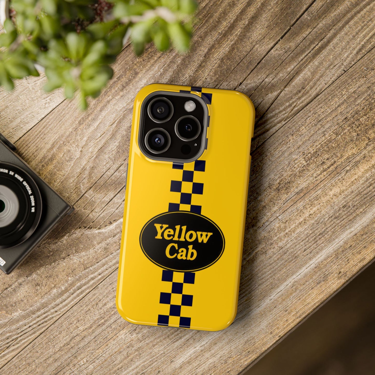 Yellow Cab Magnetic Phone Cases, Taxi Driver