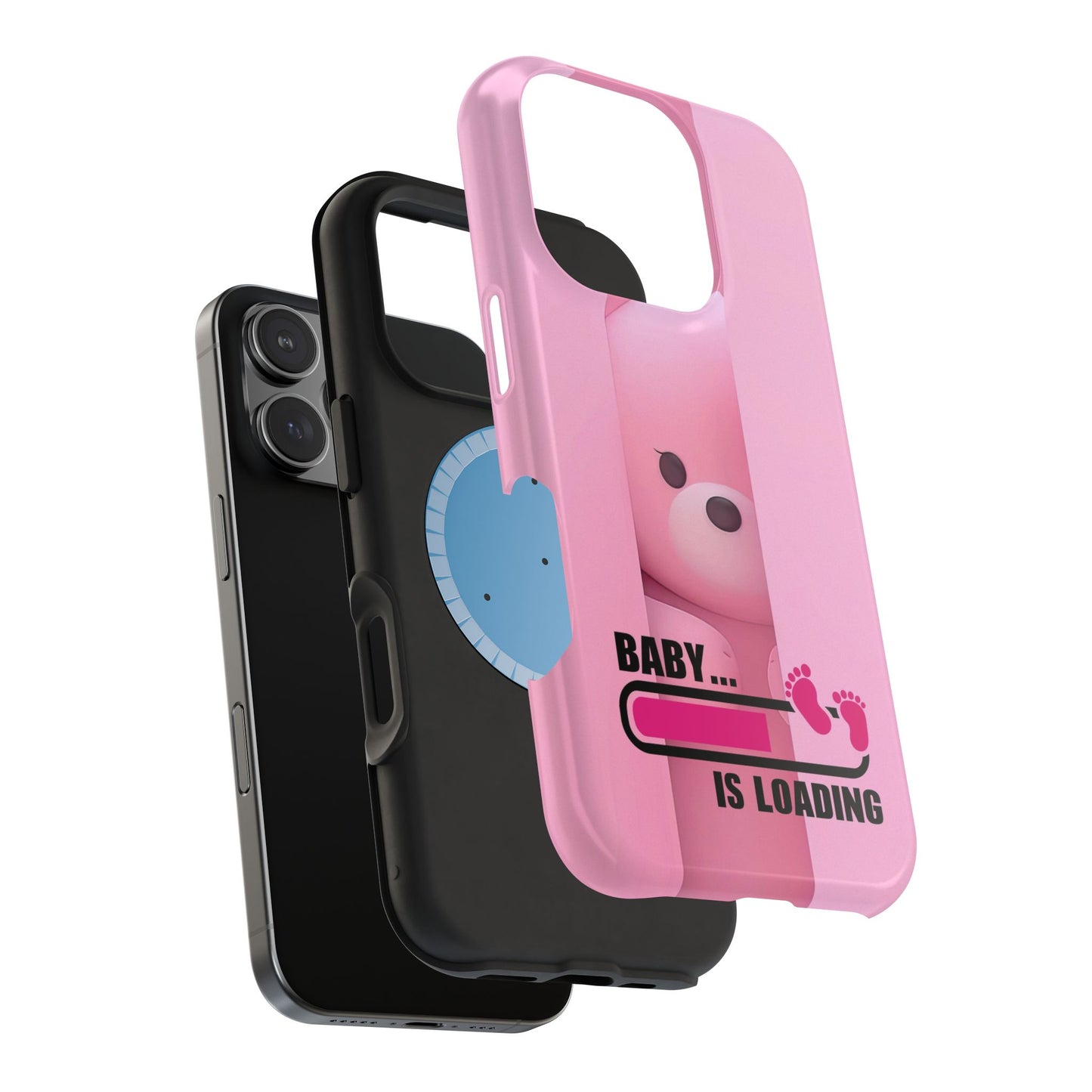 Cute Baby Loading Magnetic Phone Case, Expecting Parents Gift