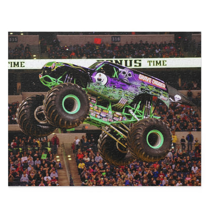 Grave Digger Monster Truck Puzzle - 120, 252, or 500-Piece Fun for Kids & Adults