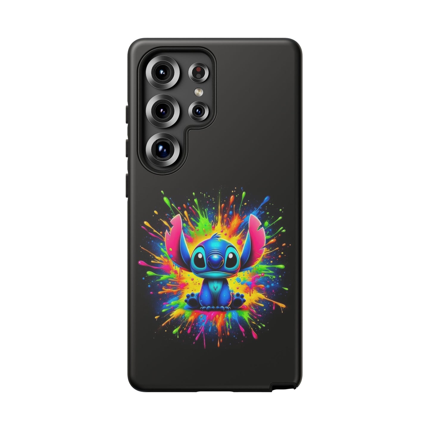 Colorful Samsung Cartoon Phone Cases, Stitch Phone Cover