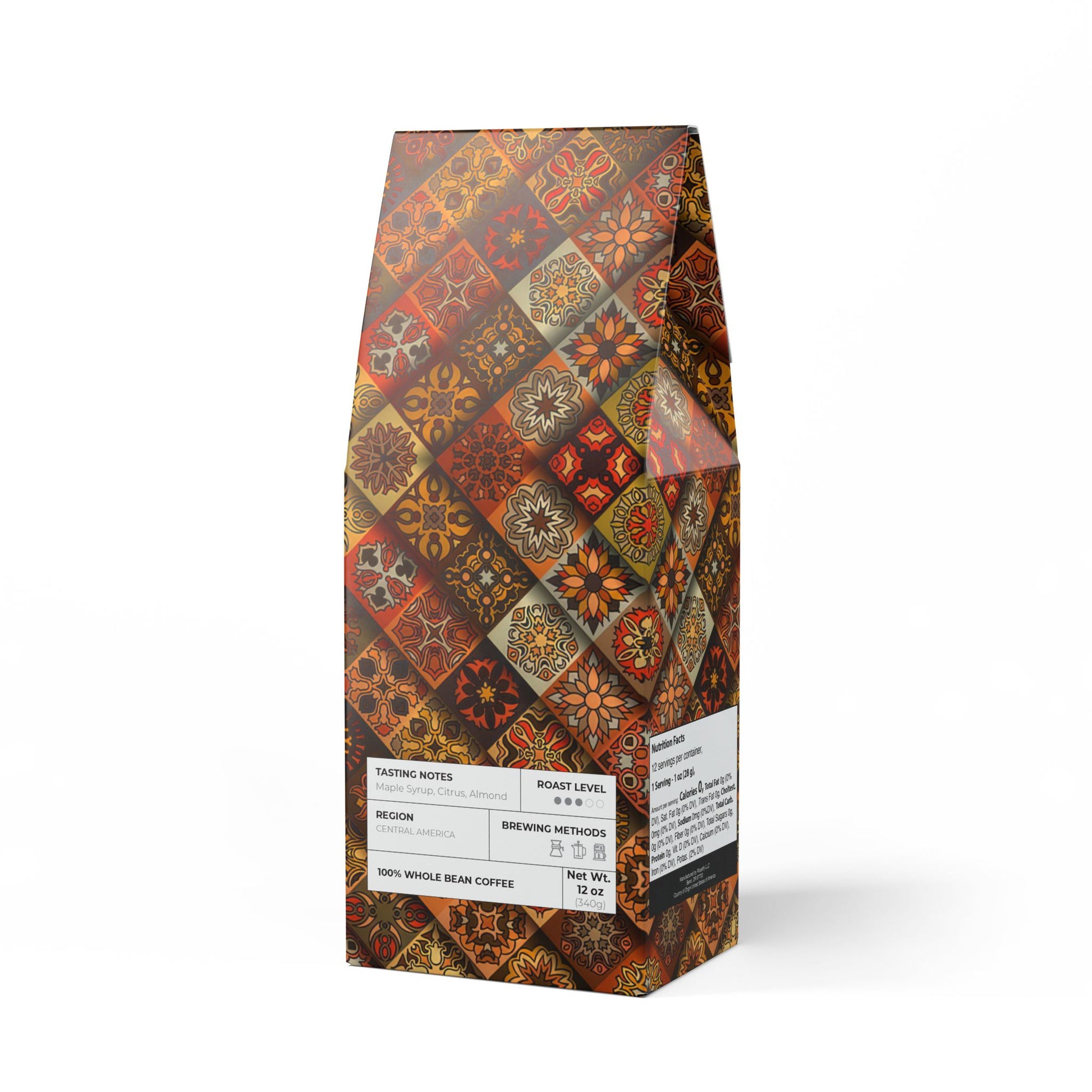 Broken Top Coffee Blend (Medium Roast) / Tasting notes: Chocolate covered almonds, maple syrup, citrus
