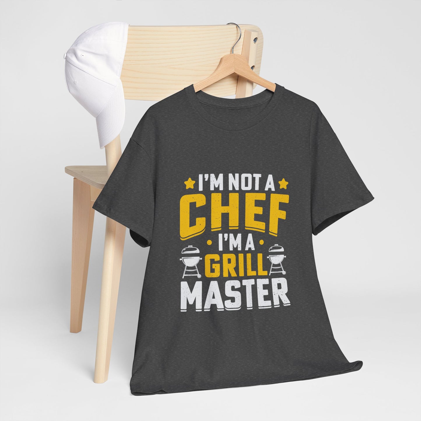 Grill Master Unisex Heavy Cotton Tee - Perfect Gift for BBQ Lovers