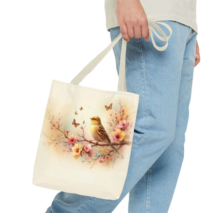 Blooming Melody Tote Bag