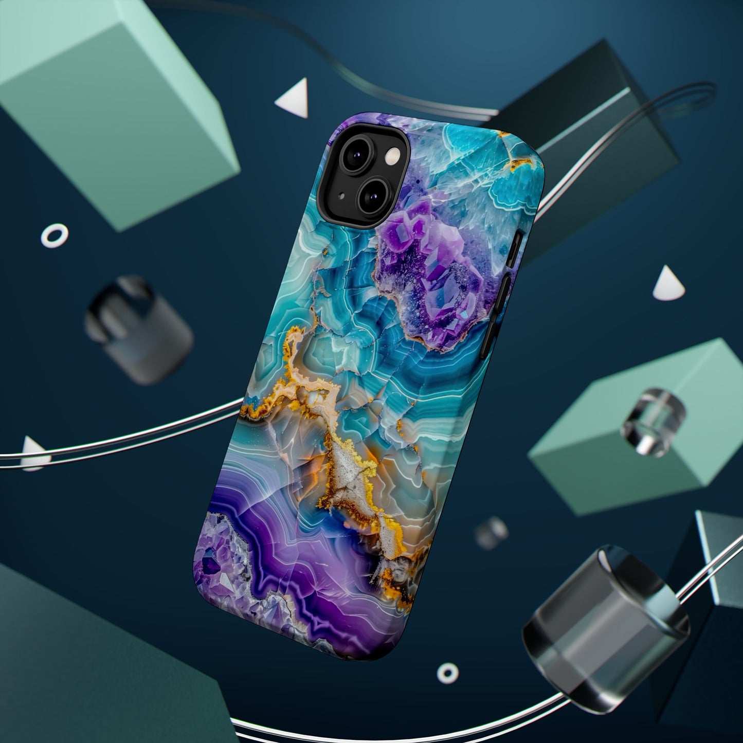 Turquoise Veil Magnetic Phone Case