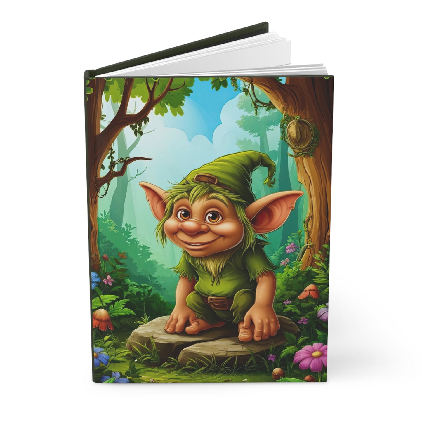 Whimsical Elf Journal - Inspirational Writing Notebook, Fantasy Journal