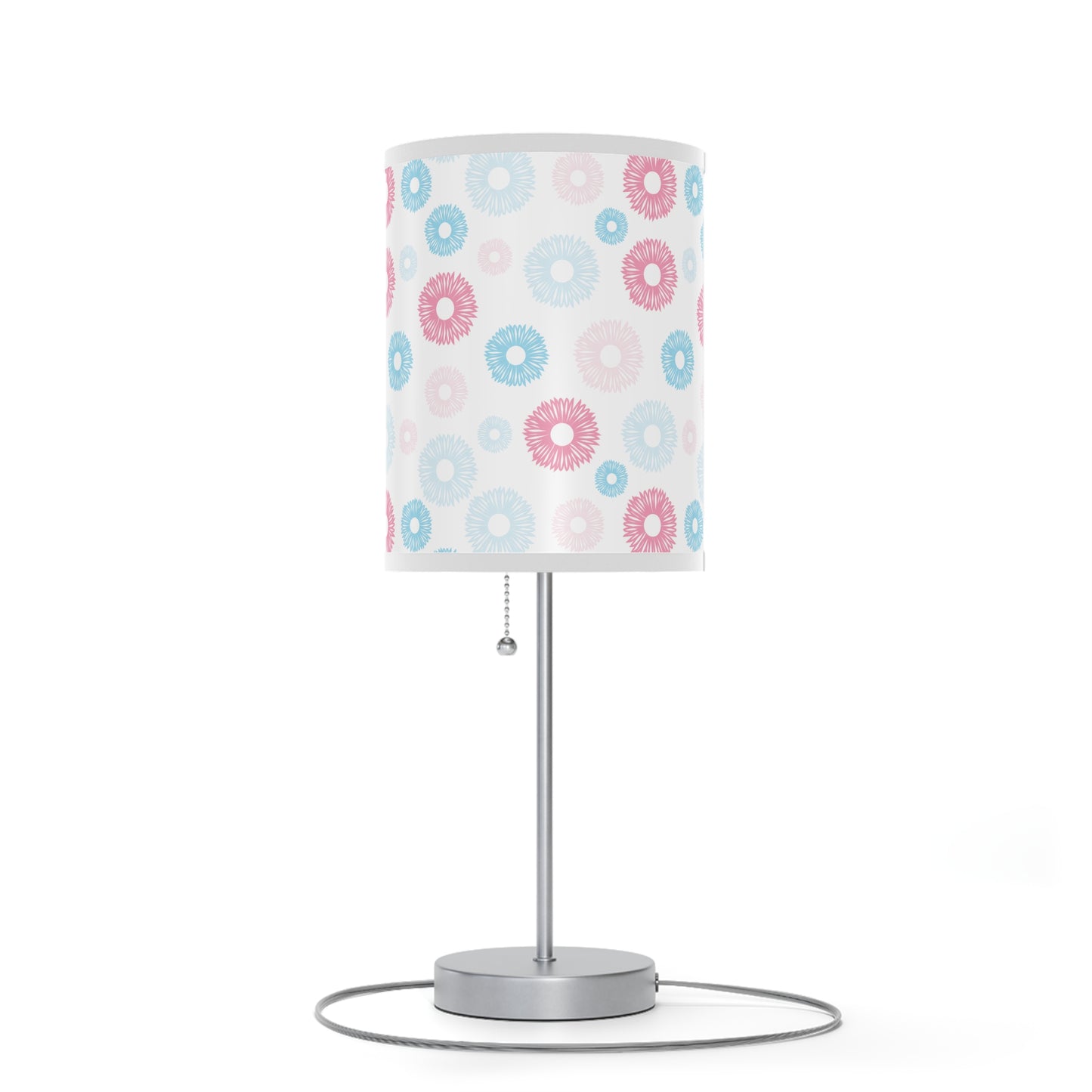 Floral Embrace Lamp on a Stand, US|CA plug / White