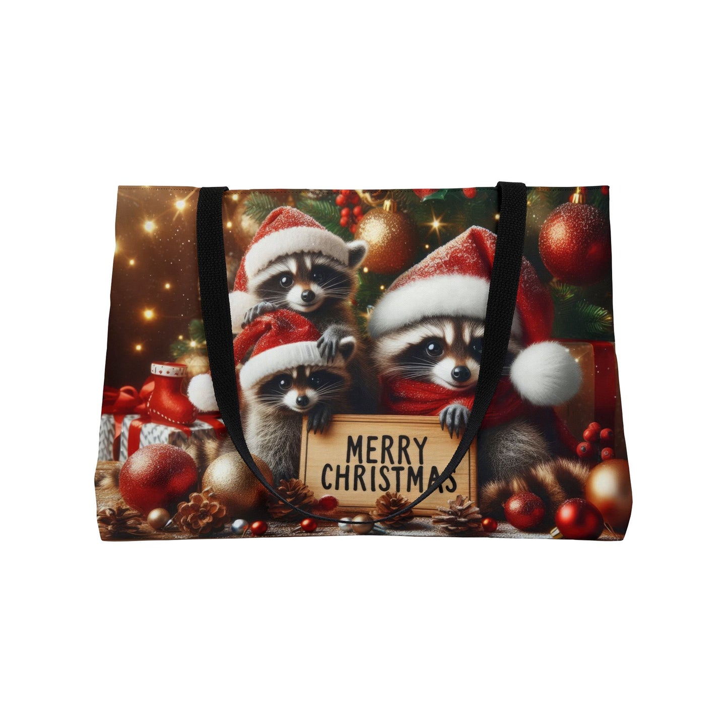 Festive Fur Family Joy Tote Bag