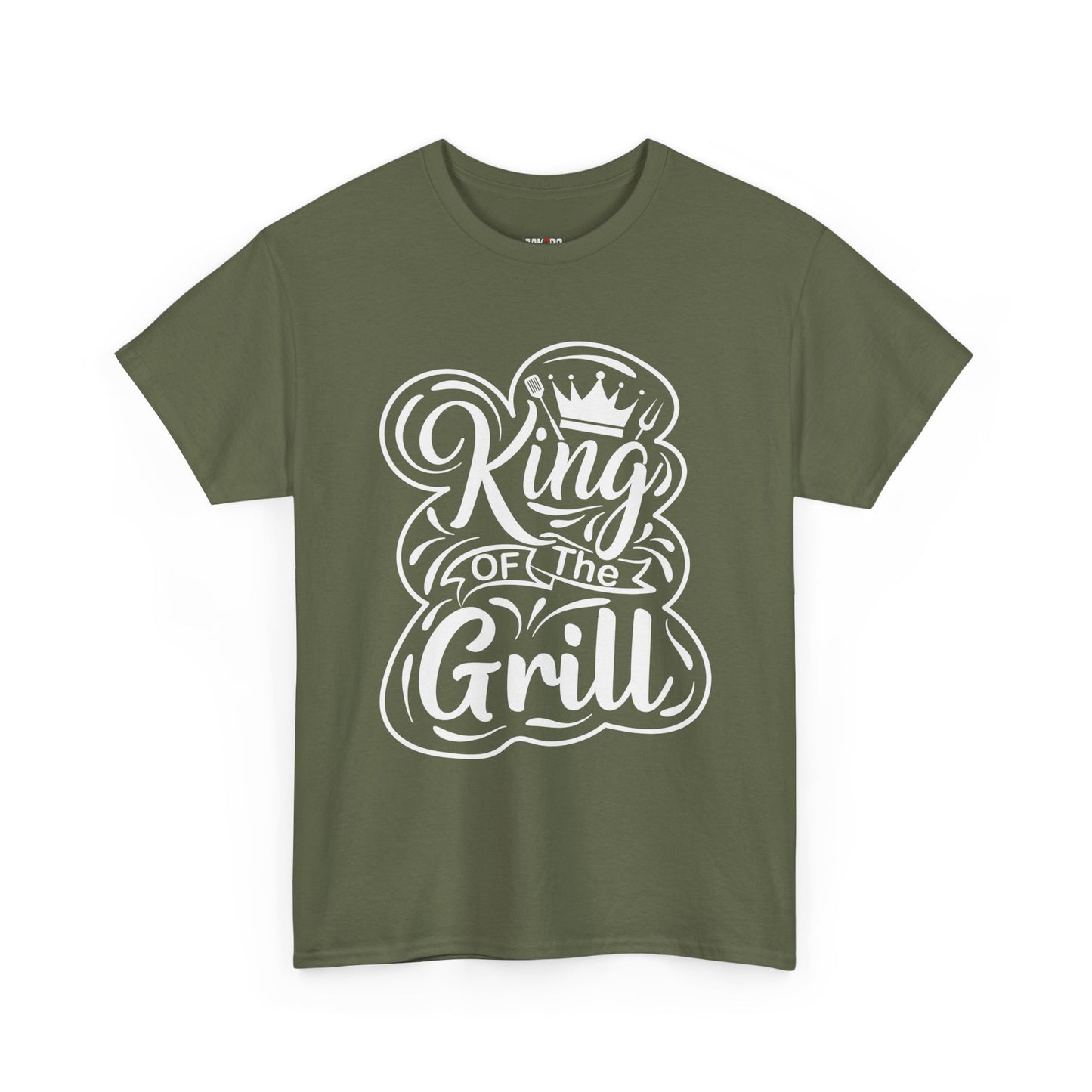 King of the Grill Heavy Cotton Tee - Perfect Gift for BBQ Lovers