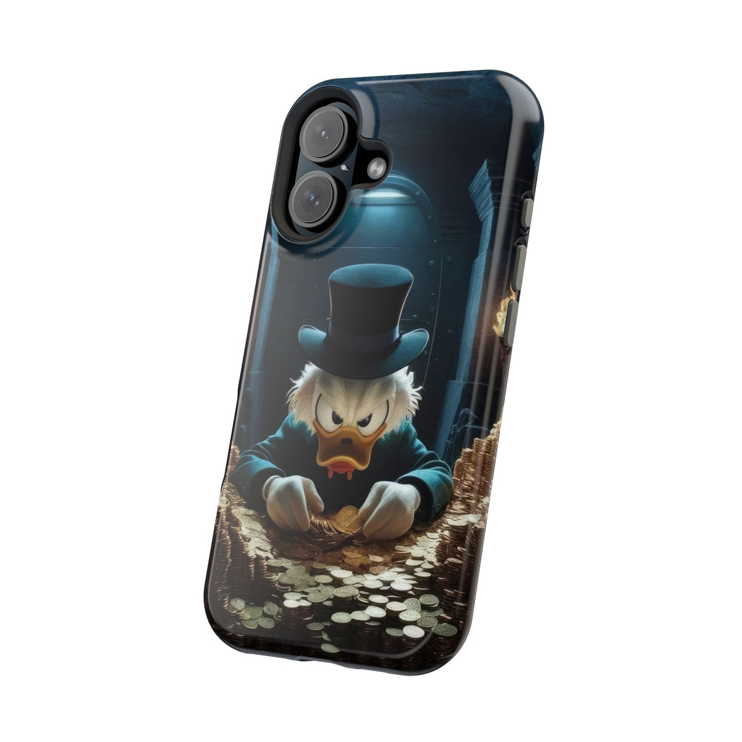 Magnetic Phone Case - Scrooge McDuck Design