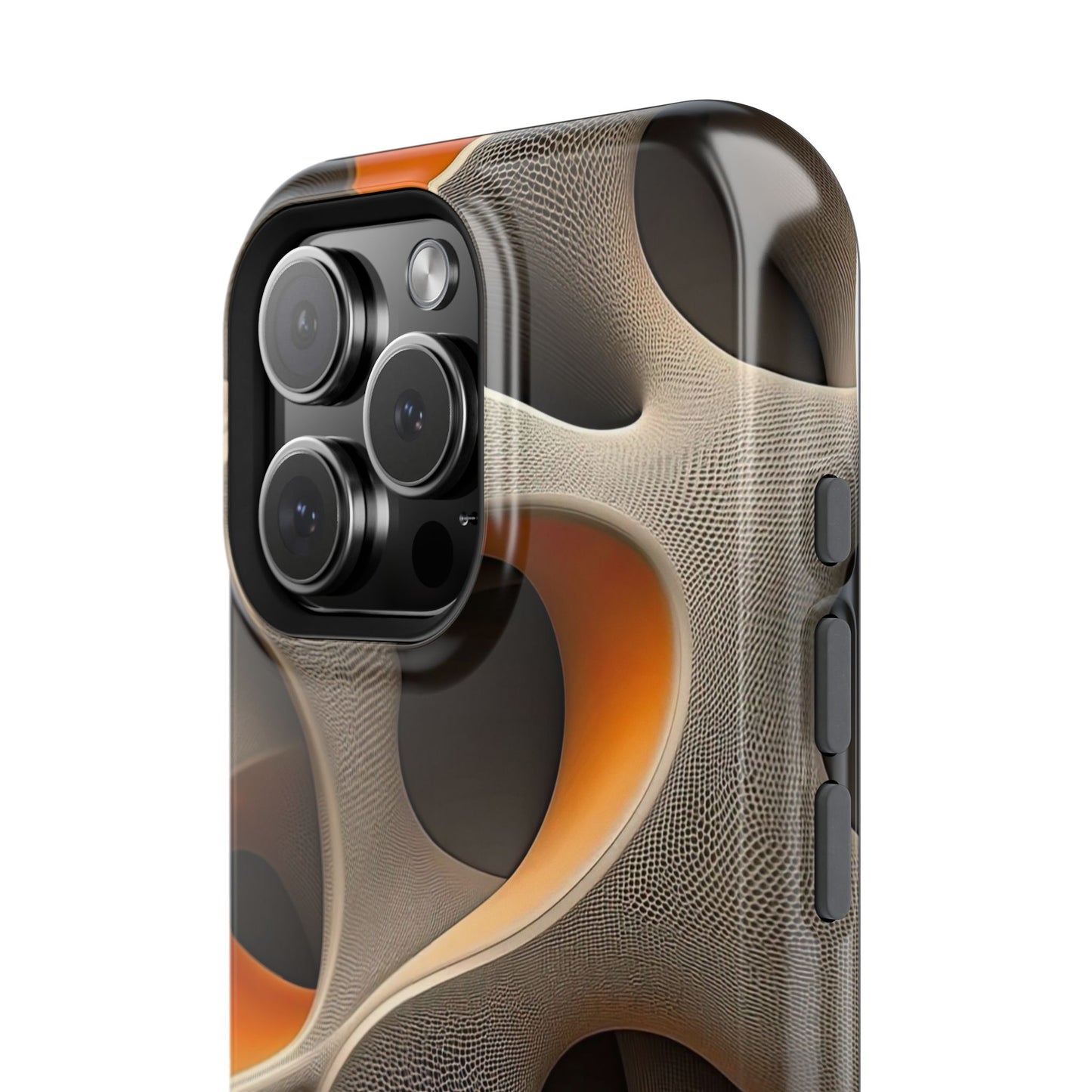 Stylish Magnetic Phone Cases, Abstract Geometric Design