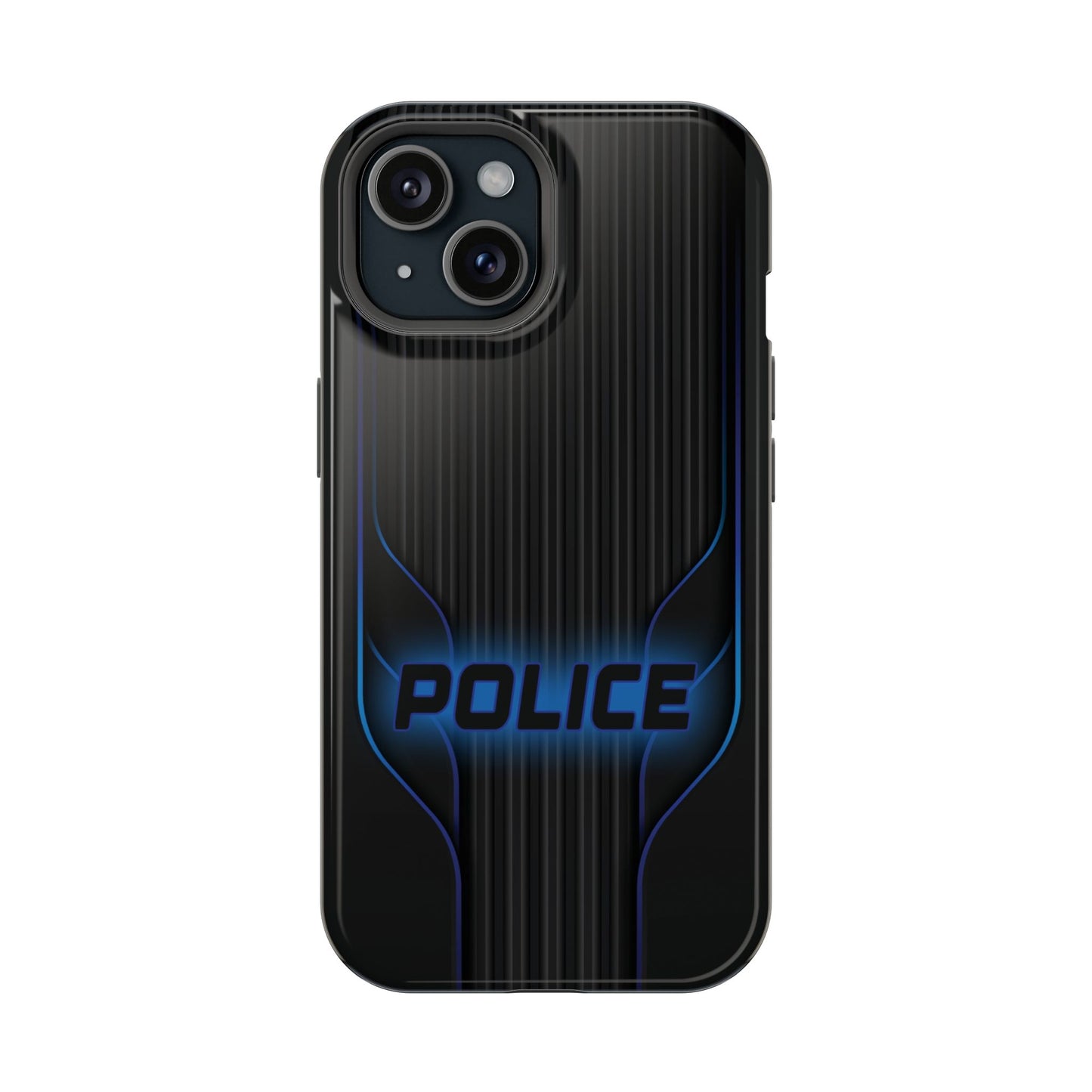 Police Magnetic Phone Cases, Blue Light
