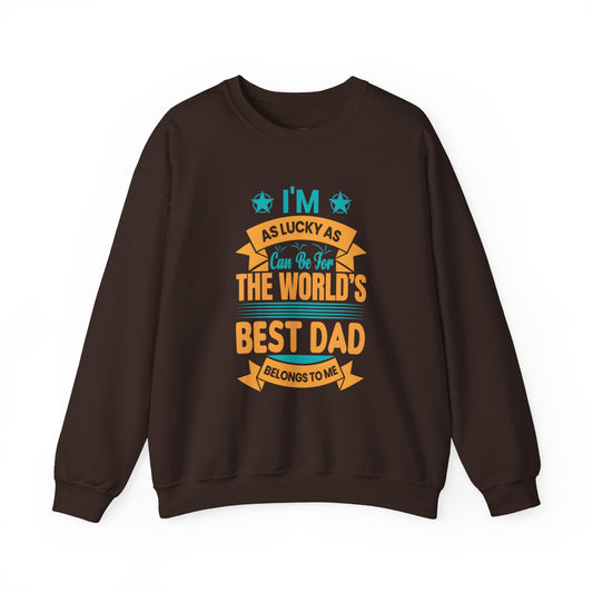 World's Best Dad Sweatshirt | Unisex Heavy Blend™ Crewneck