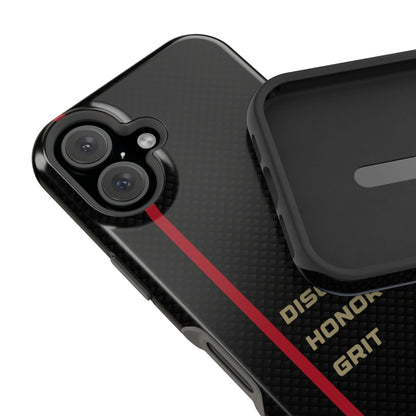 Discipline, Honor, Grit Impact-Resistant Phone Case