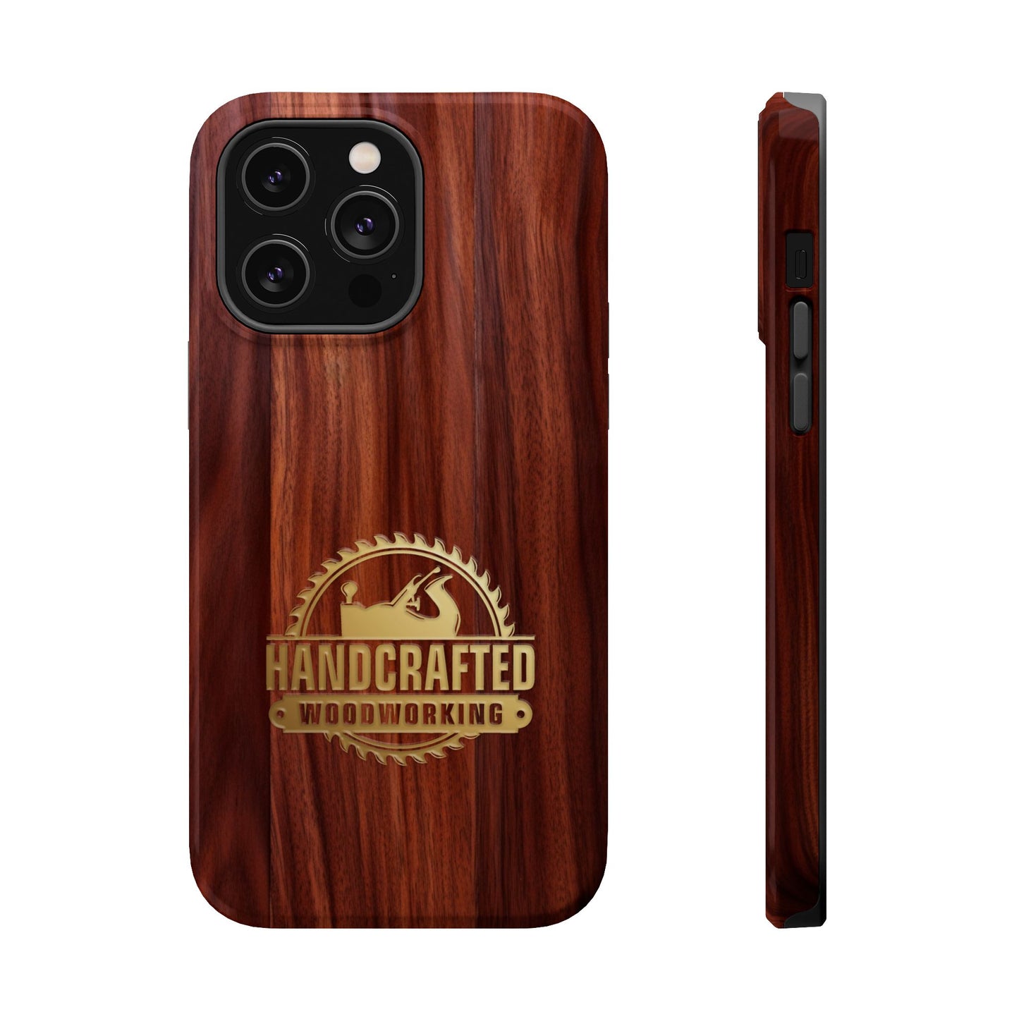 Woodworking Logo Magnetic iPhone Case