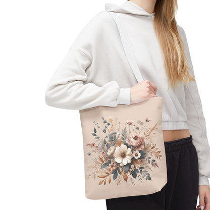 Dreamy Fall Blooms Tote Bag