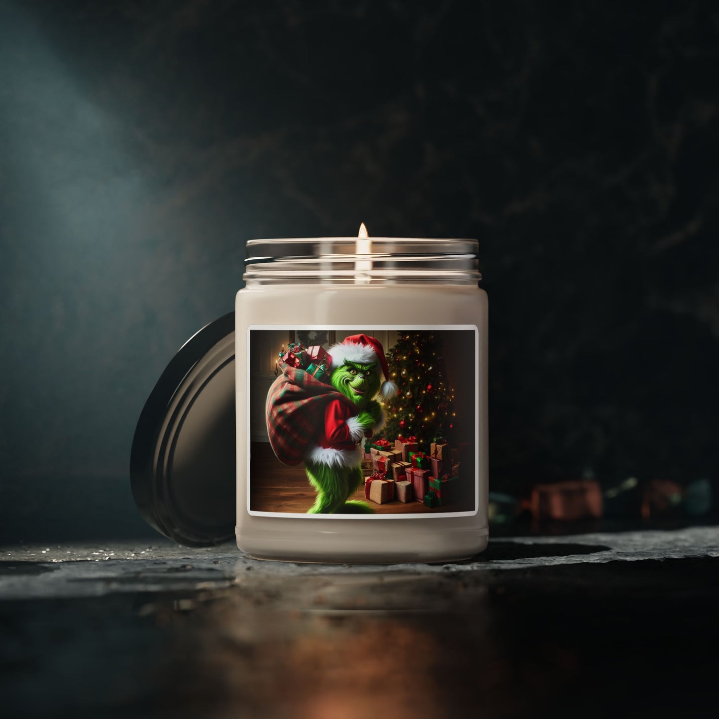 Christmas Scented Soy Candle, 9oz