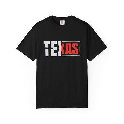 Texas Graphic Unisex Garment-Dyed T-Shirt - Casual Style for State Pride