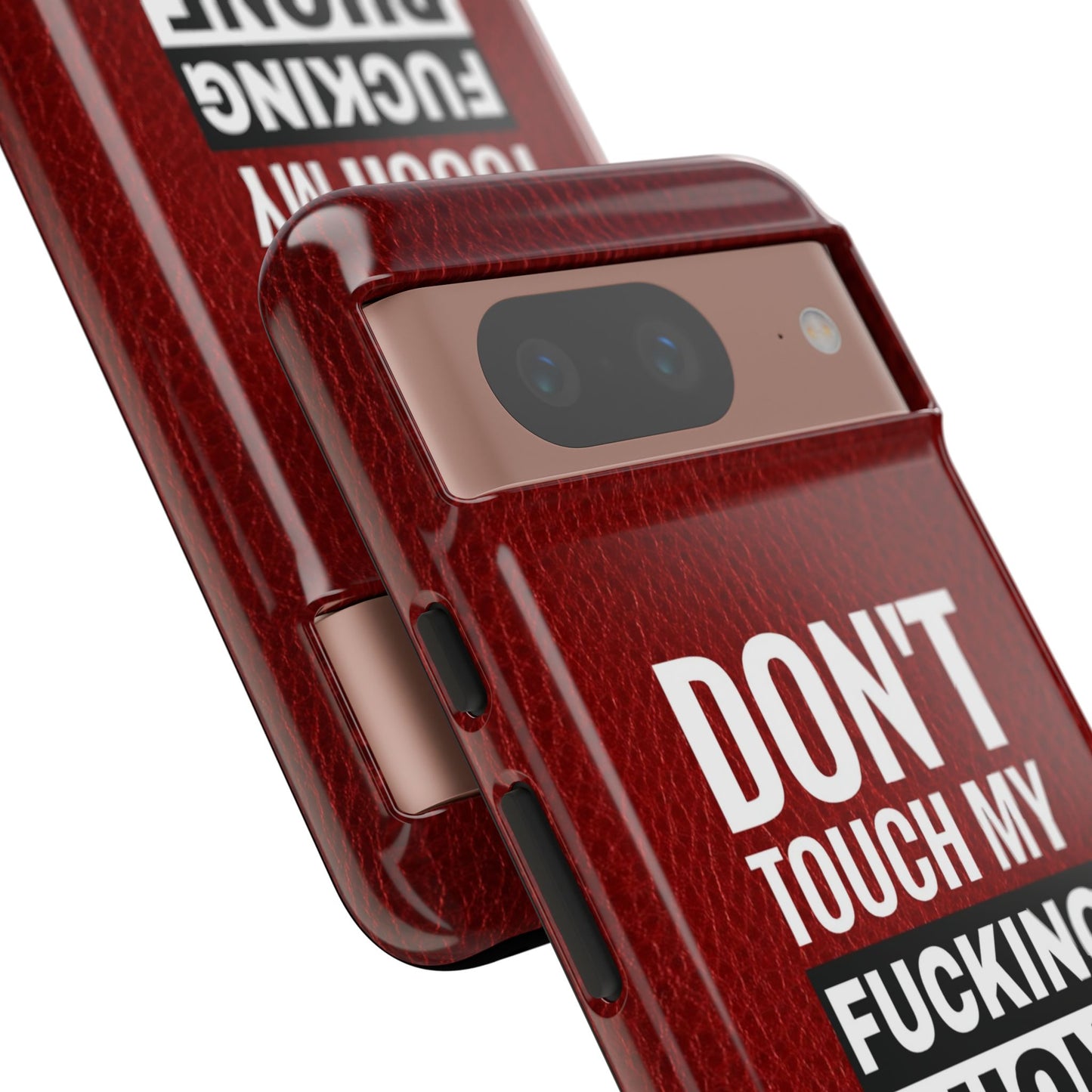 Funny Tough Case – Don't Touch My Phone Design