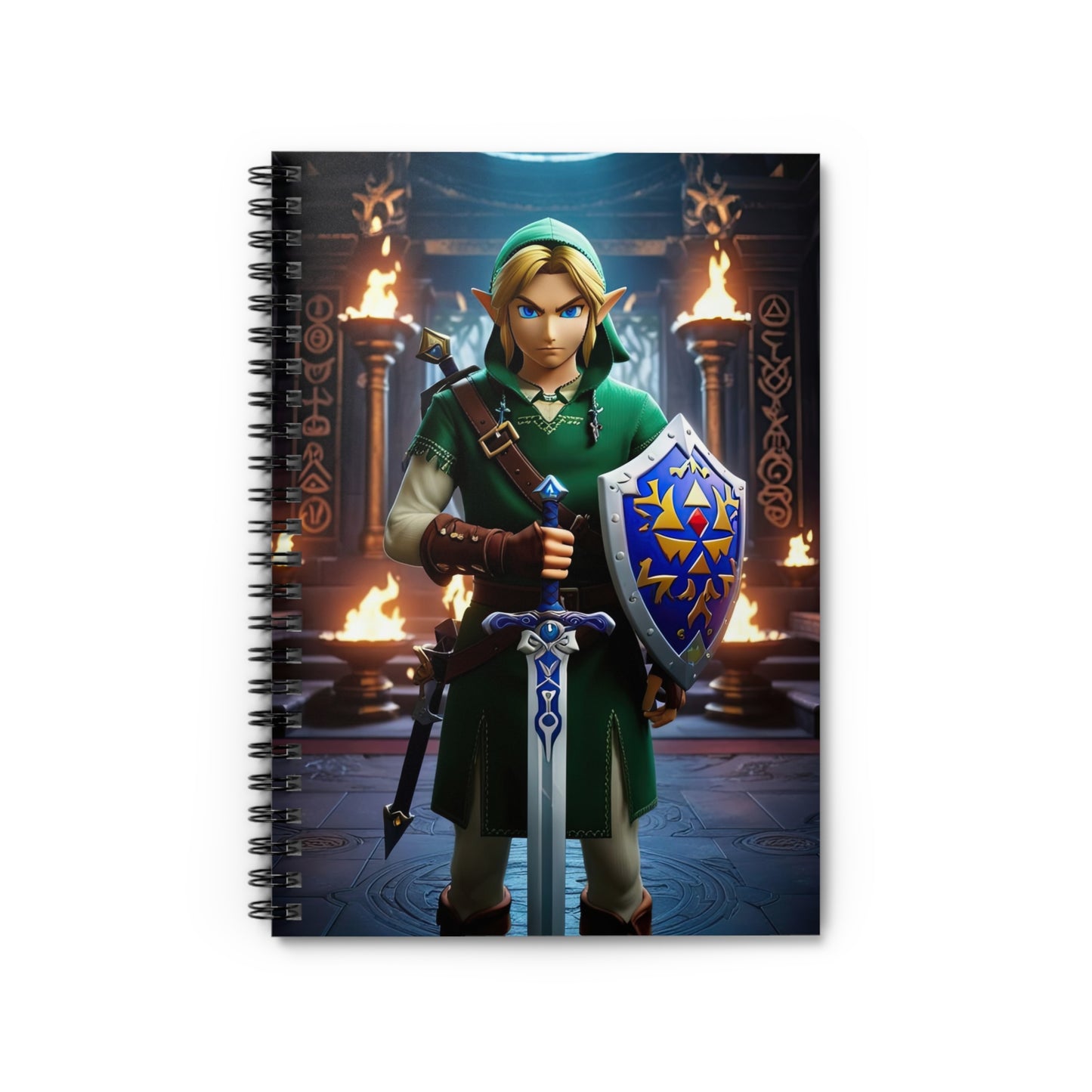 Epic Adventure Spiral Notebook 6" x 8" – Ruled Line