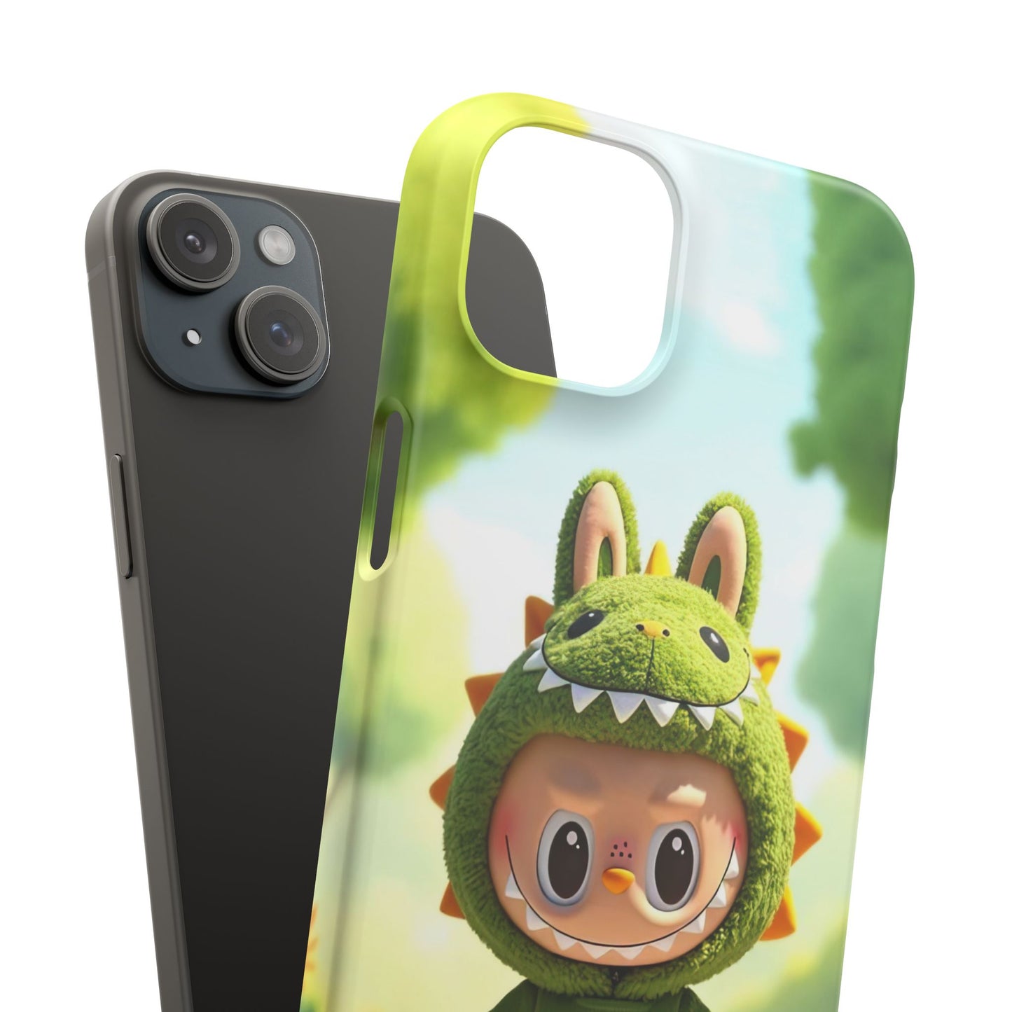 The Monsters Snap Case for iPhone Models – Playful Dinosaur Design