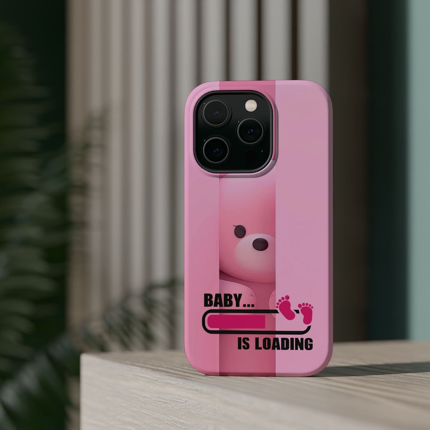 Cute Baby Loading Magnetic Phone Case, Expecting Parents Gift