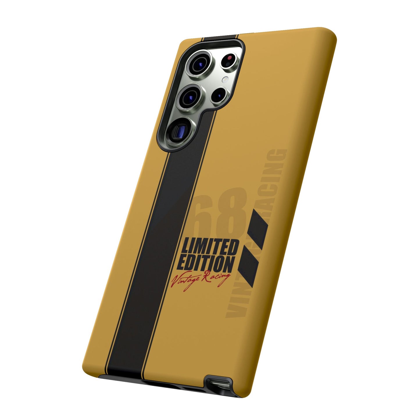 Vintage Racing 68 Tough Case, Retro Racecar Design